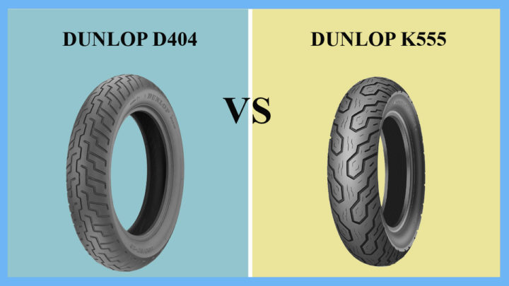 Dunlop D404 vs K555