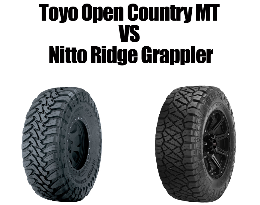 Toyo Open Country MT vs Nitto Ridge Grappler 